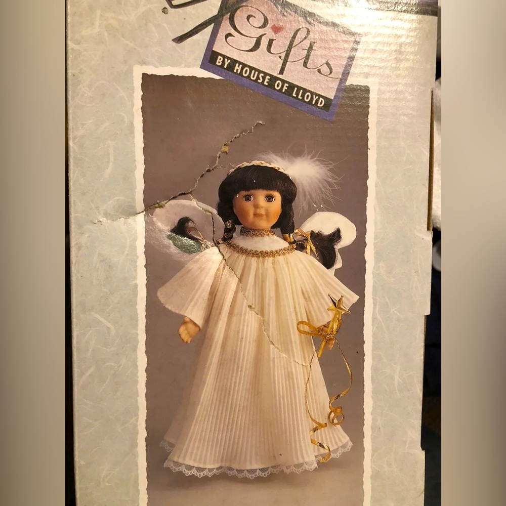 1997 Vintage House Of Lloyd Star Dancer Doll With Stand New In Box Christmas